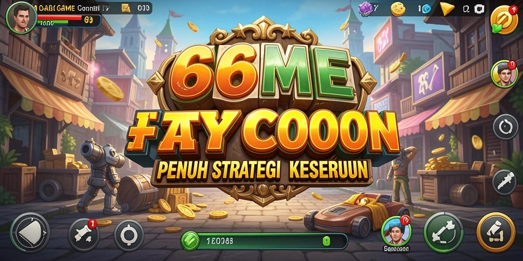 Screenshot game 66D menampilkan pengalaman gameplay Tycoon yang mendebarkan.