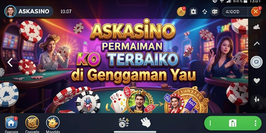 Tampilan gameplay seru dan menarik dari ASKASINO.