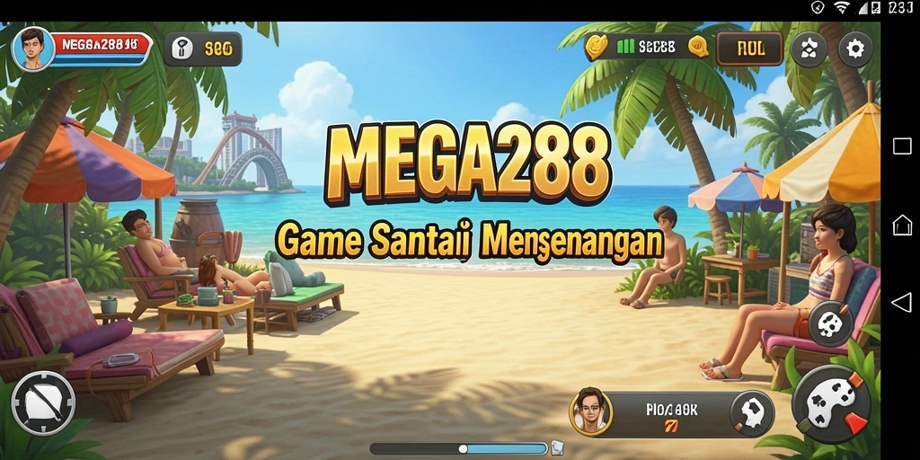 Tangkapan layar gameplay MEGA288 yang menampilkan keseruan bermain.